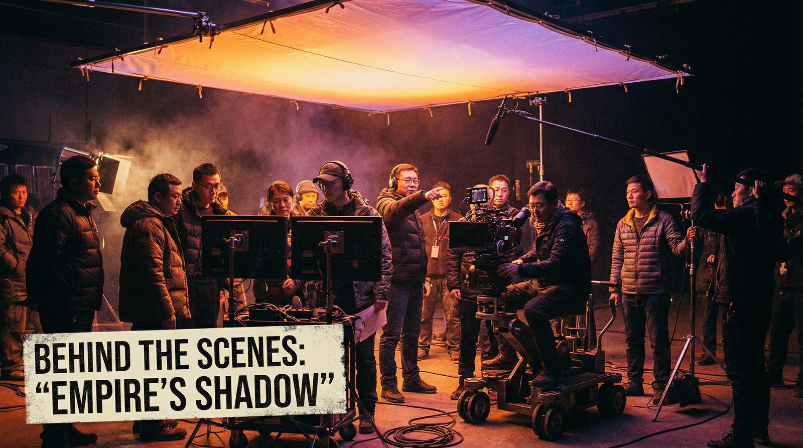 抖音风幕后花絮视频