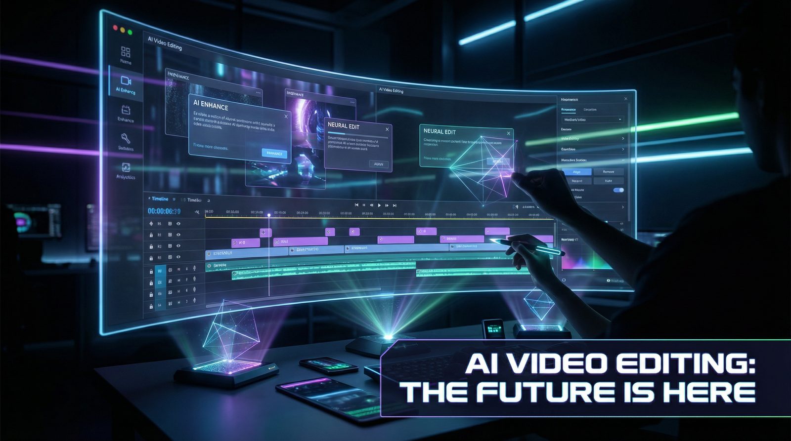 抖音风 AI视频剪辑演示